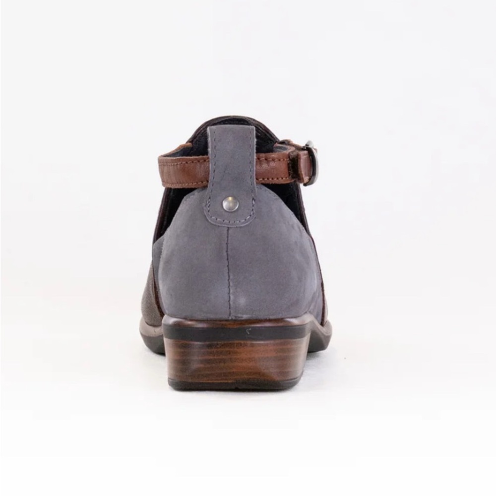 Naot Kamsin (Women's) Soft Brown/Grey Smoke/Chestnut Cutout Bootie US8 EU 39 NIB - Picture 6 of 14